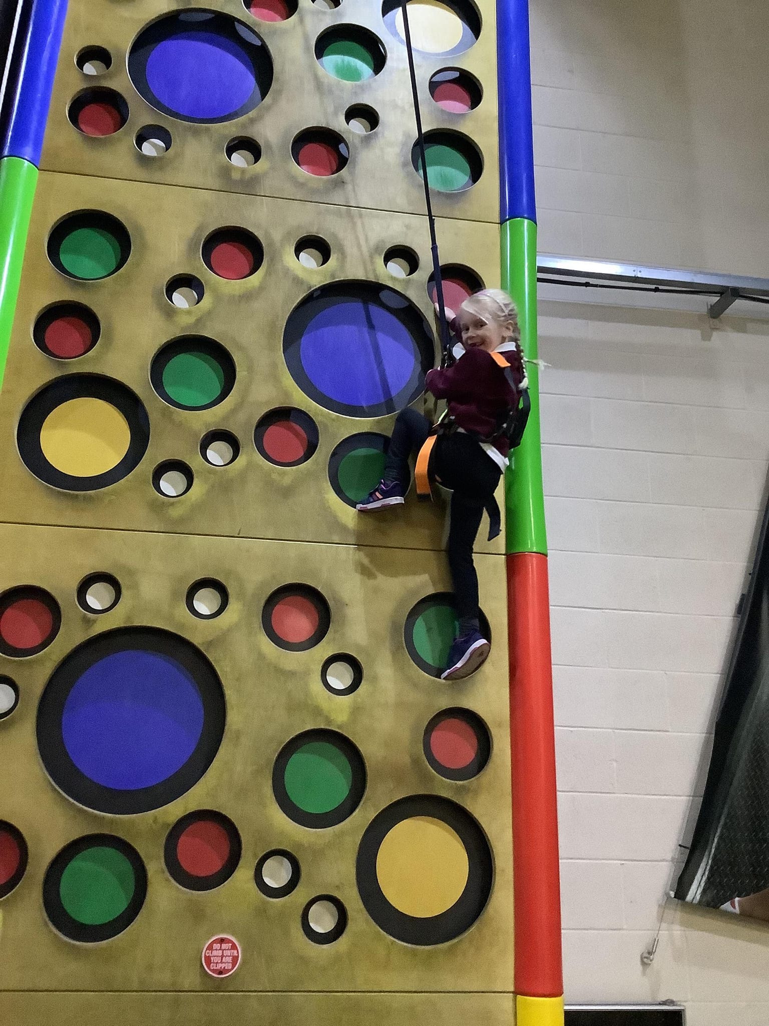 Image of Year 2: PE Clip 'n' Climb