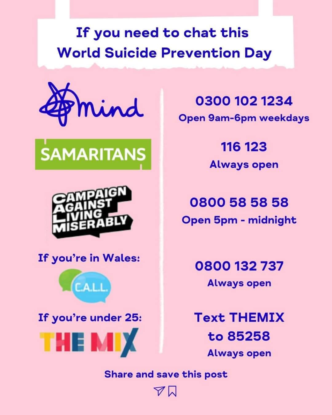 Image of World Suicide Prevention Day