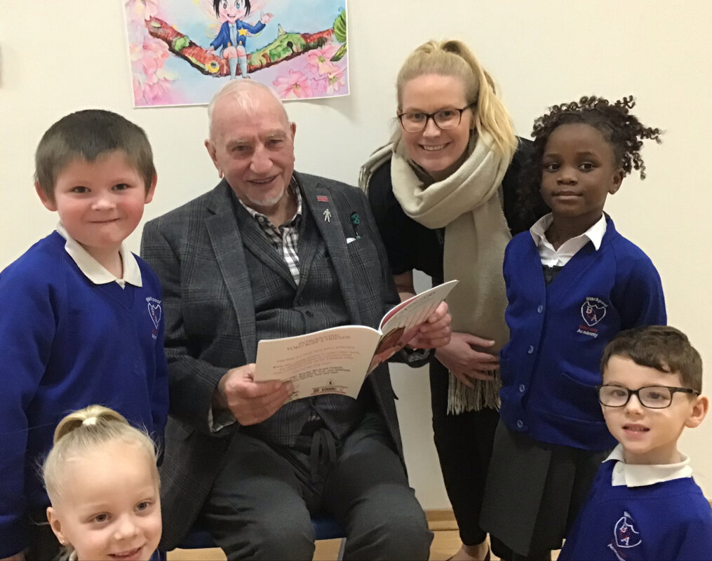Image of Pupils delighted to hear reading by local author