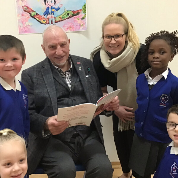 Image of Pupils delighted to hear reading by local author
