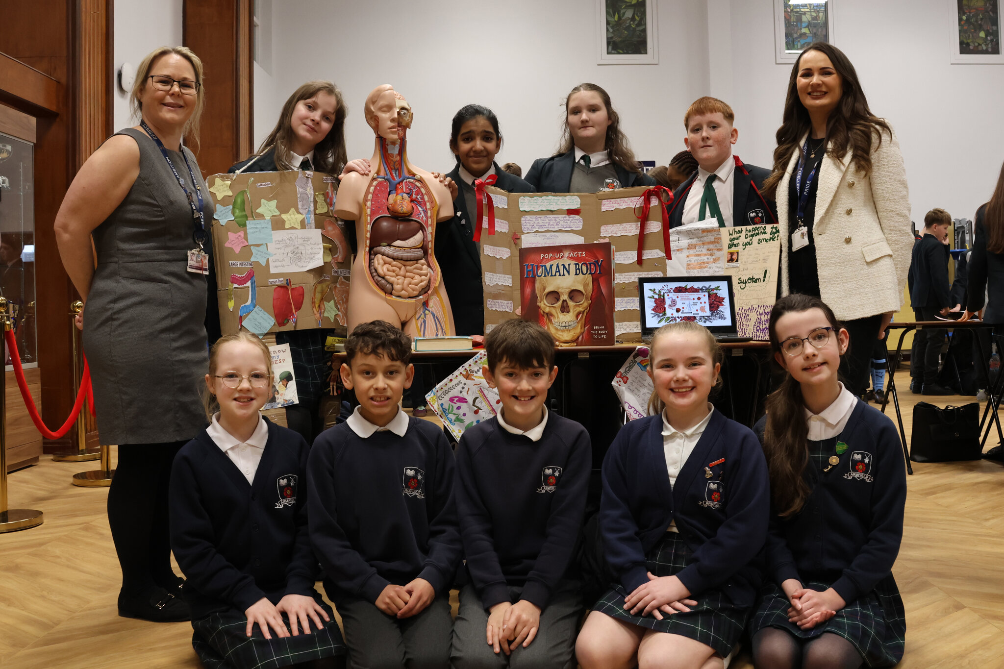 Image of British Science Week in full flow at Armfield Academy