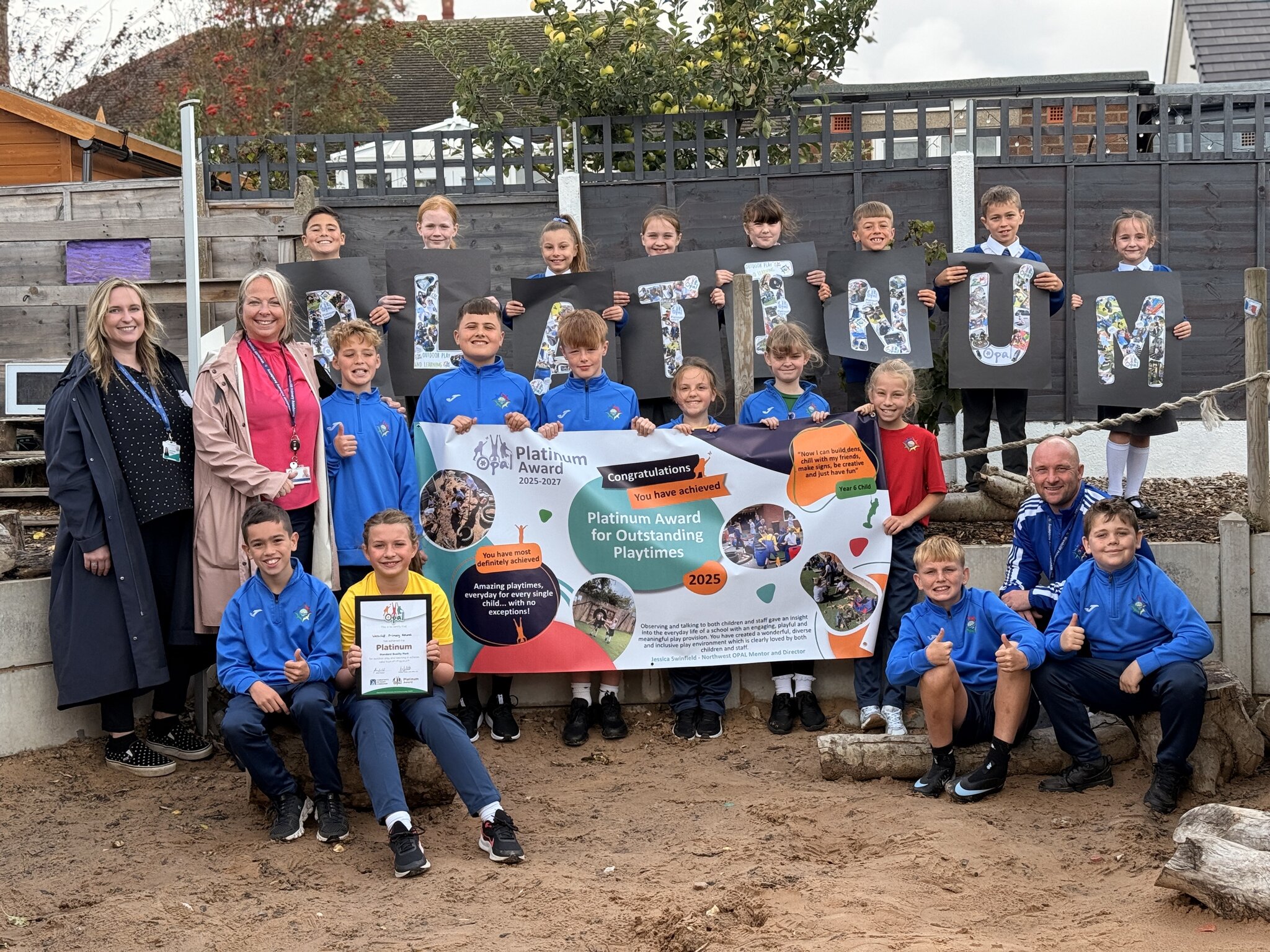 Image of Westcliff receive OPAL Platinum standard quality mark!