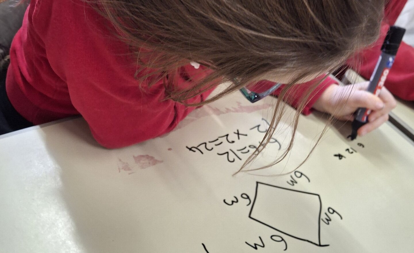 Image of Exploring Perimeter in Willow Class!