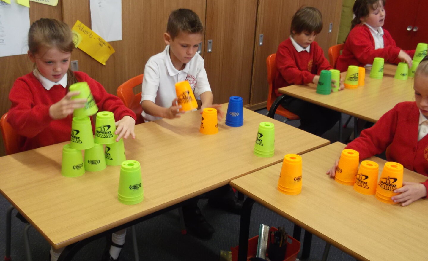 Image of Cup Stacking Fun