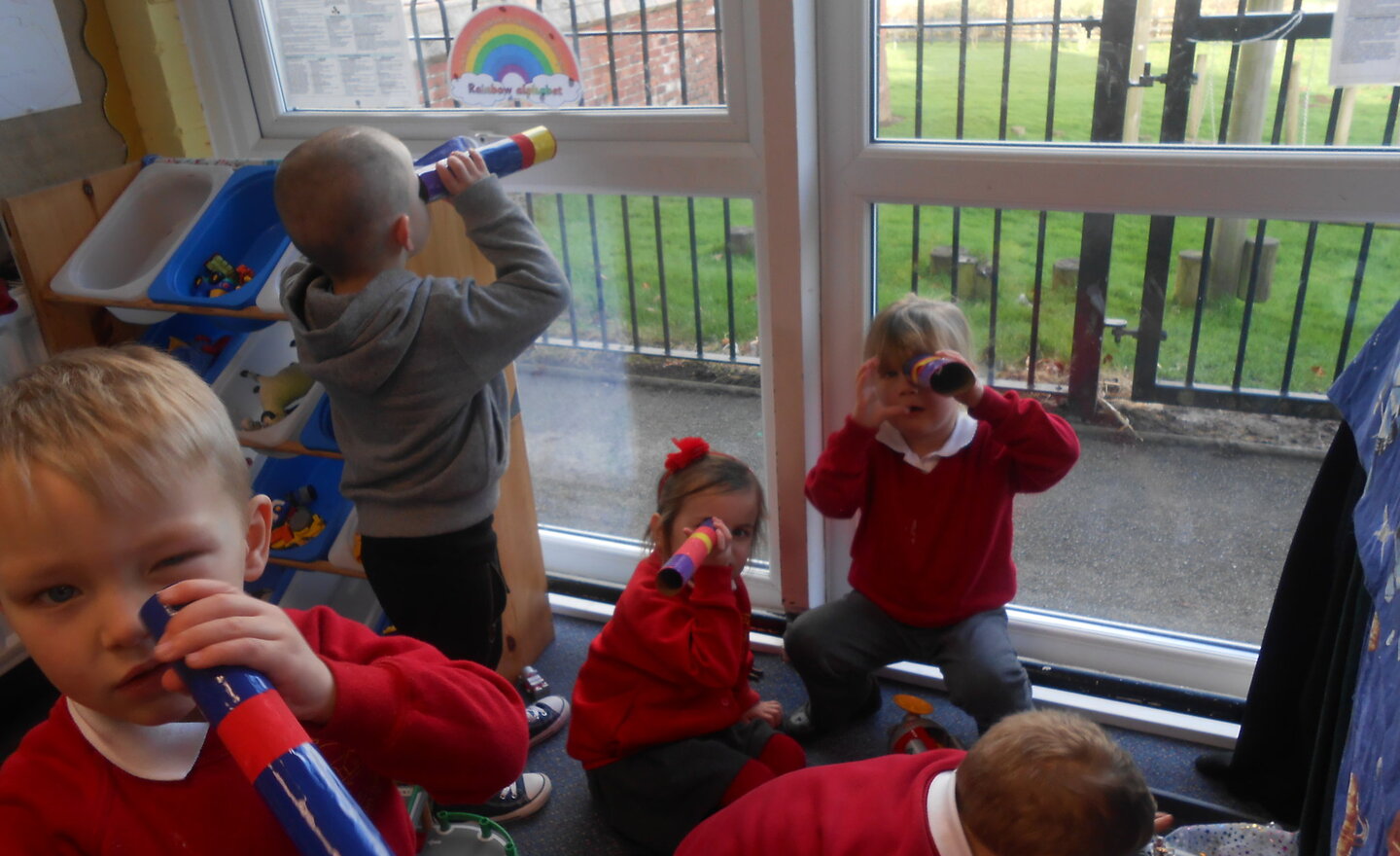 Image of Telescopes at the ready