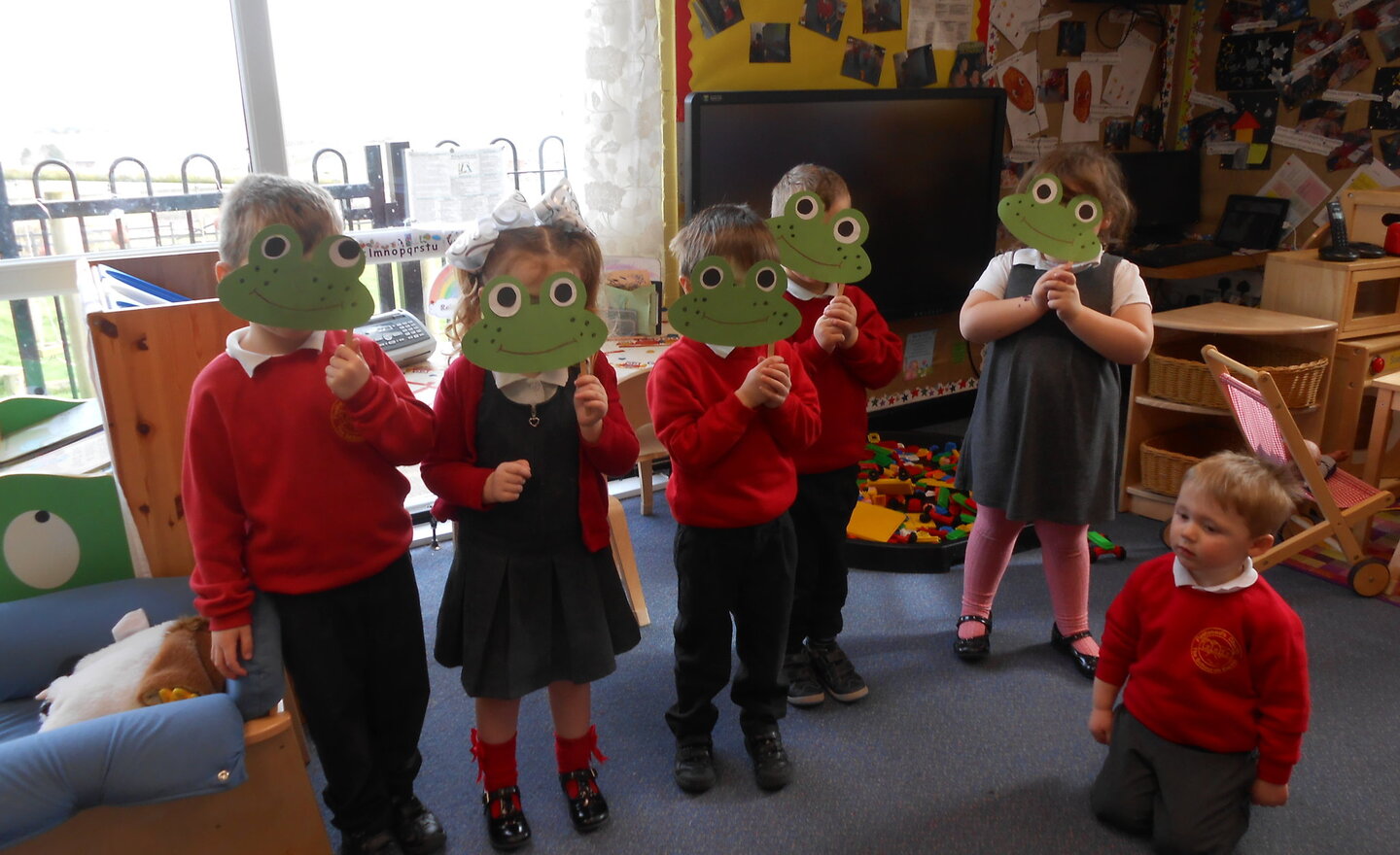 Image of Speckled frogs
