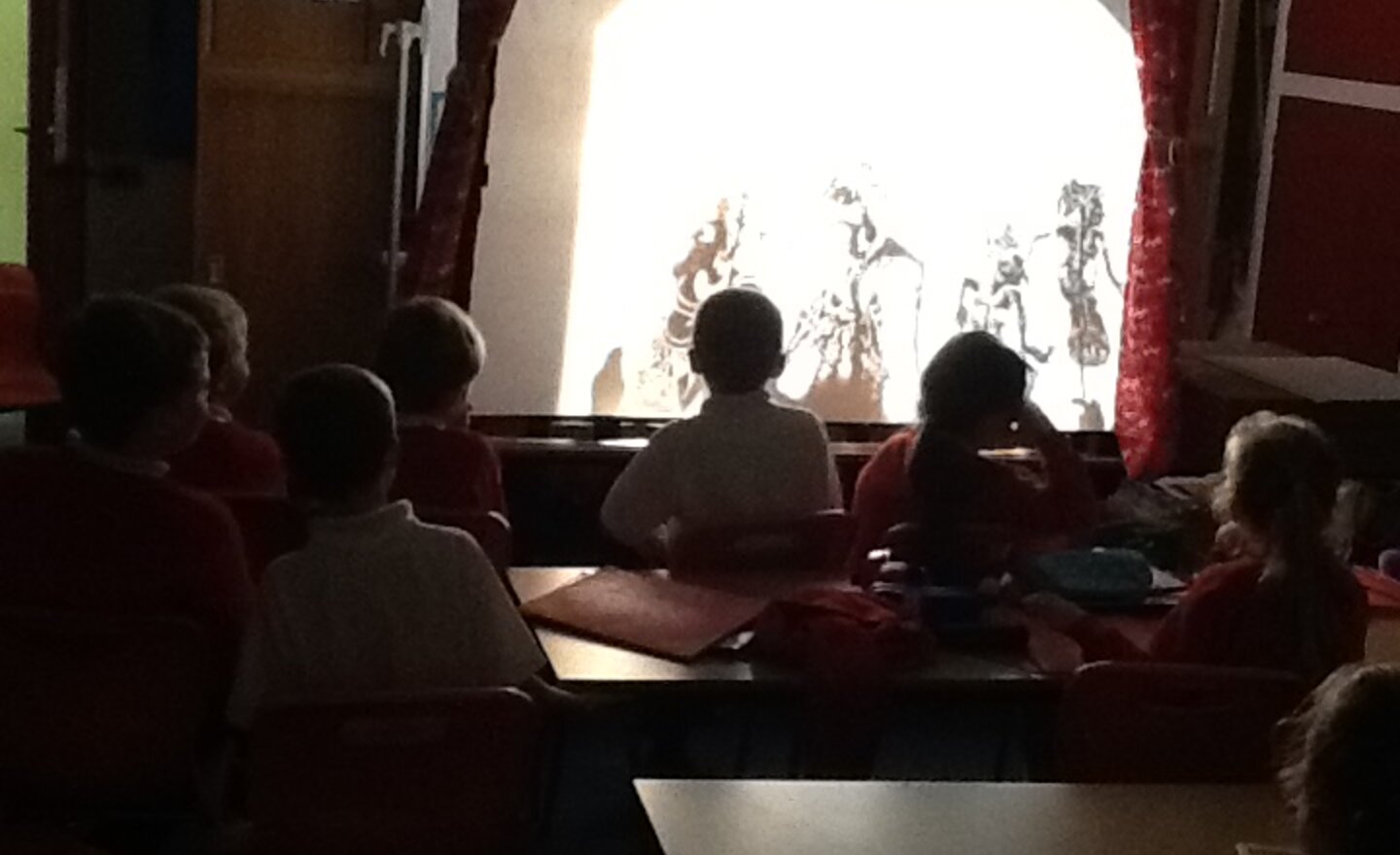 Image of Exploring stories and light using shadow puppets