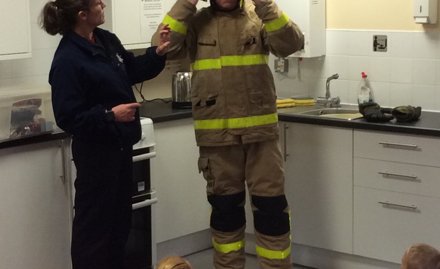 Image of Fire Station Visit
