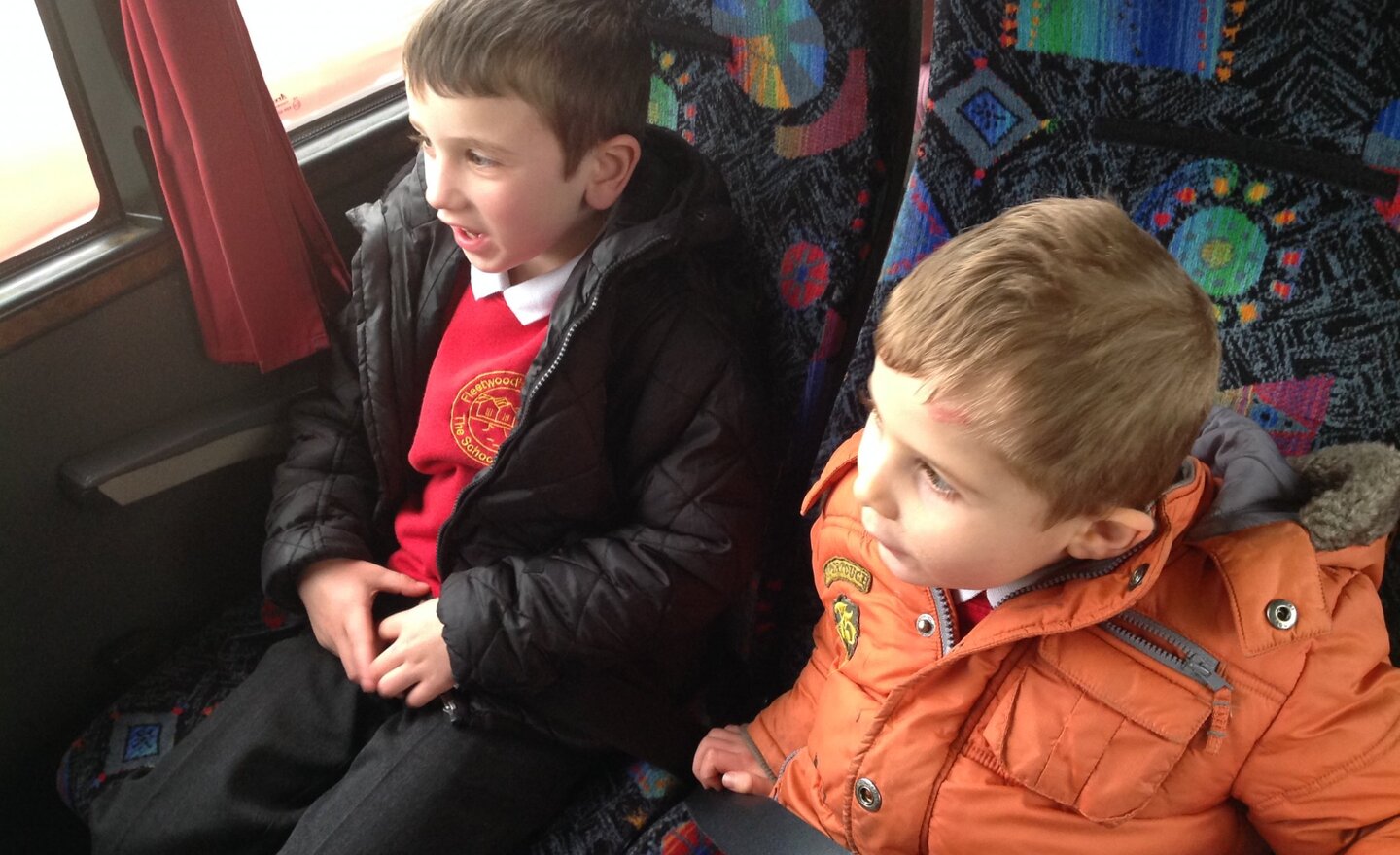 Image of Travelling on a bus!