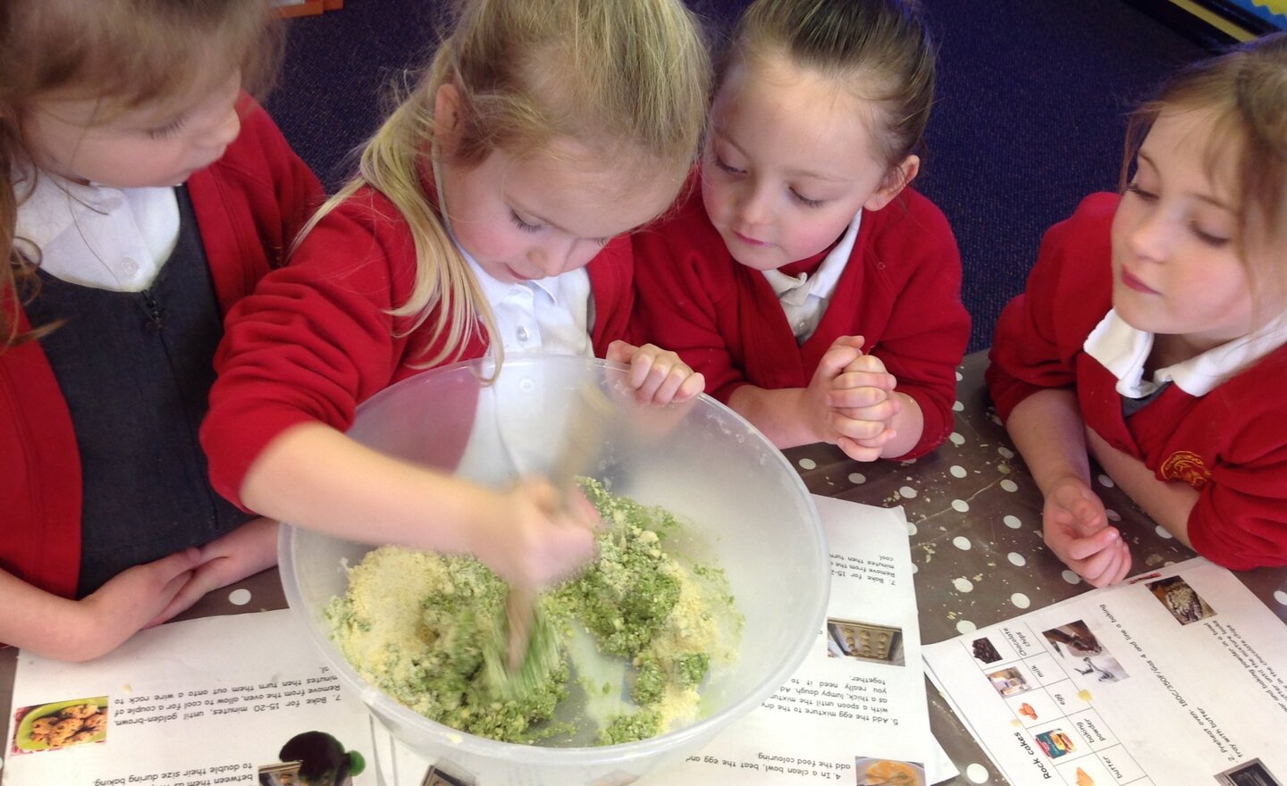 Image of Rock cakes from another planet........spooky!