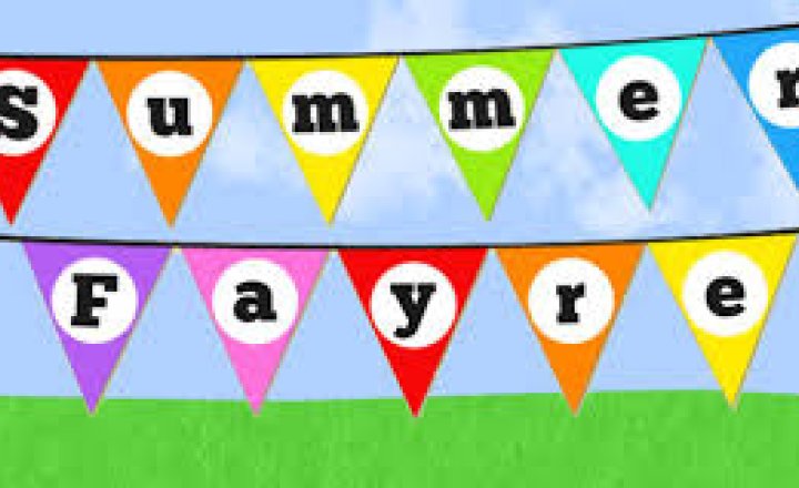 Image of Summer Fair with St. Oswald's Church
