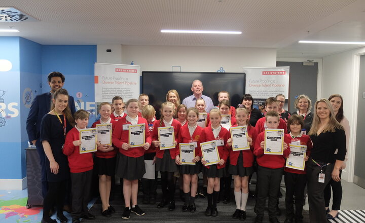 Image of Year 6 visit BAE Systems