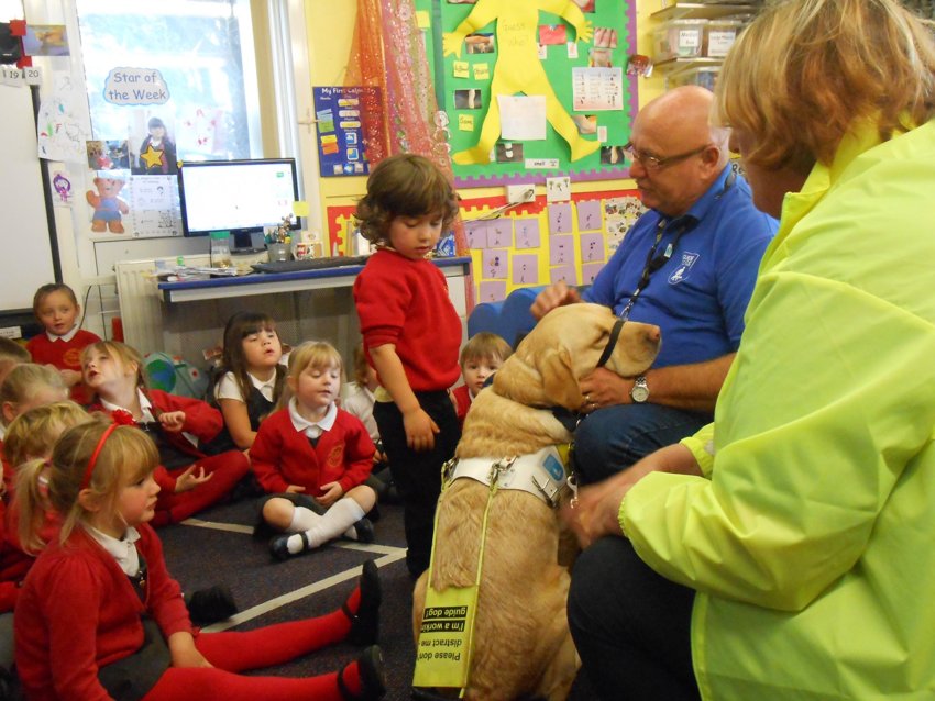 guide dog visit to school