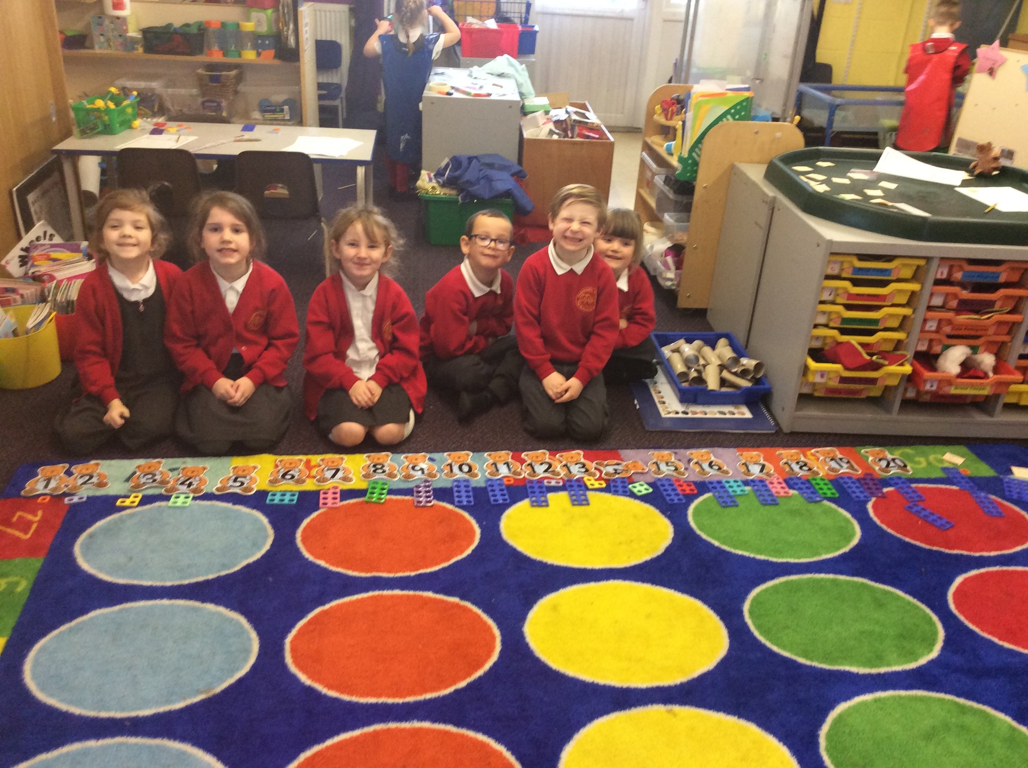 Image of Numicon numbers 