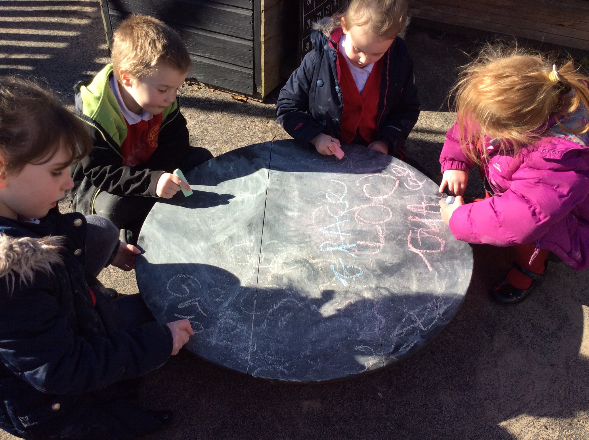 Image of Chalky Words!