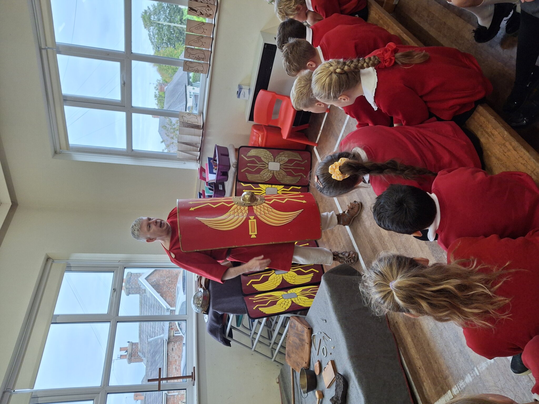 Image of Roman Soldier Visit Willow