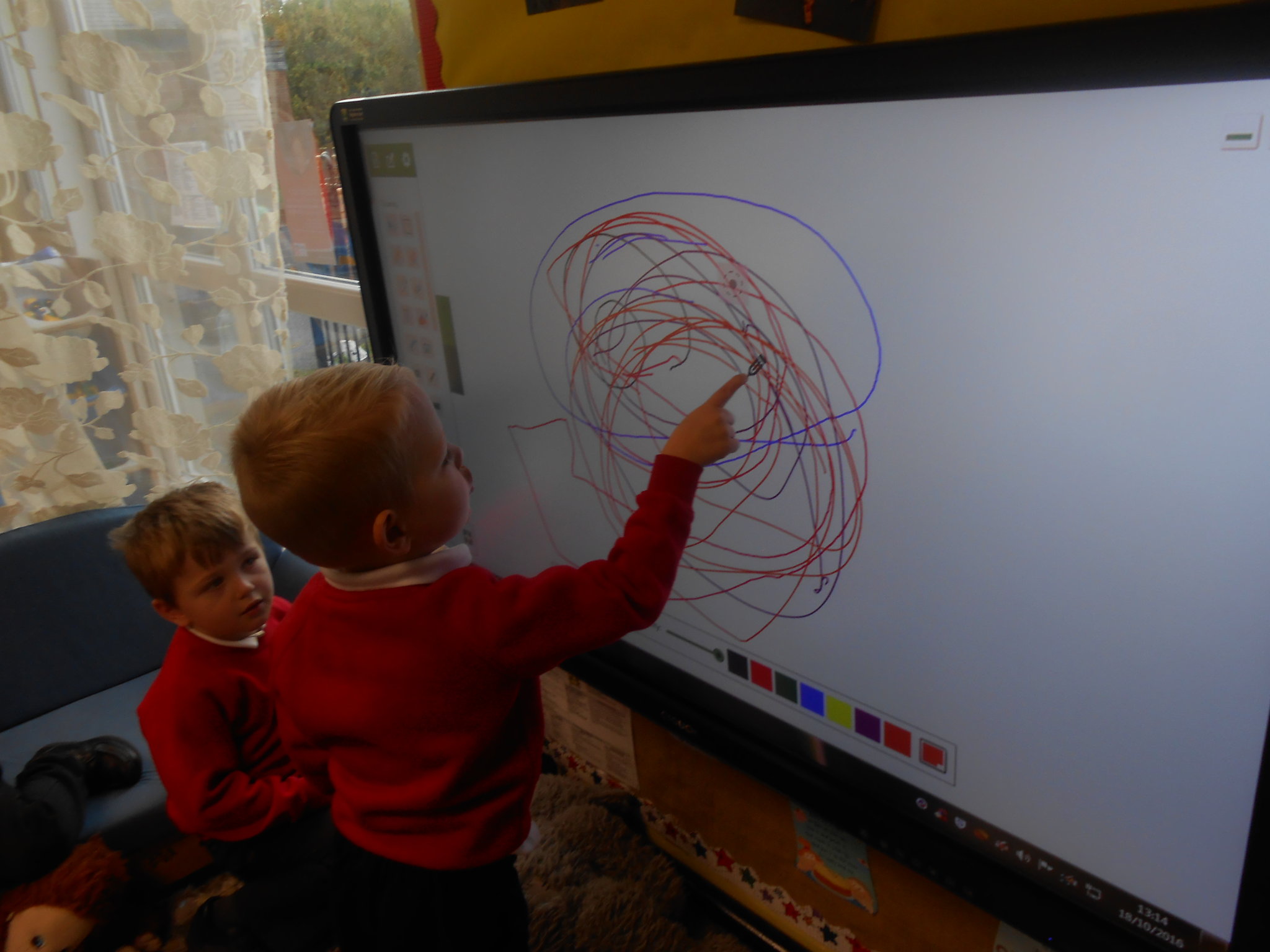Image of mark making