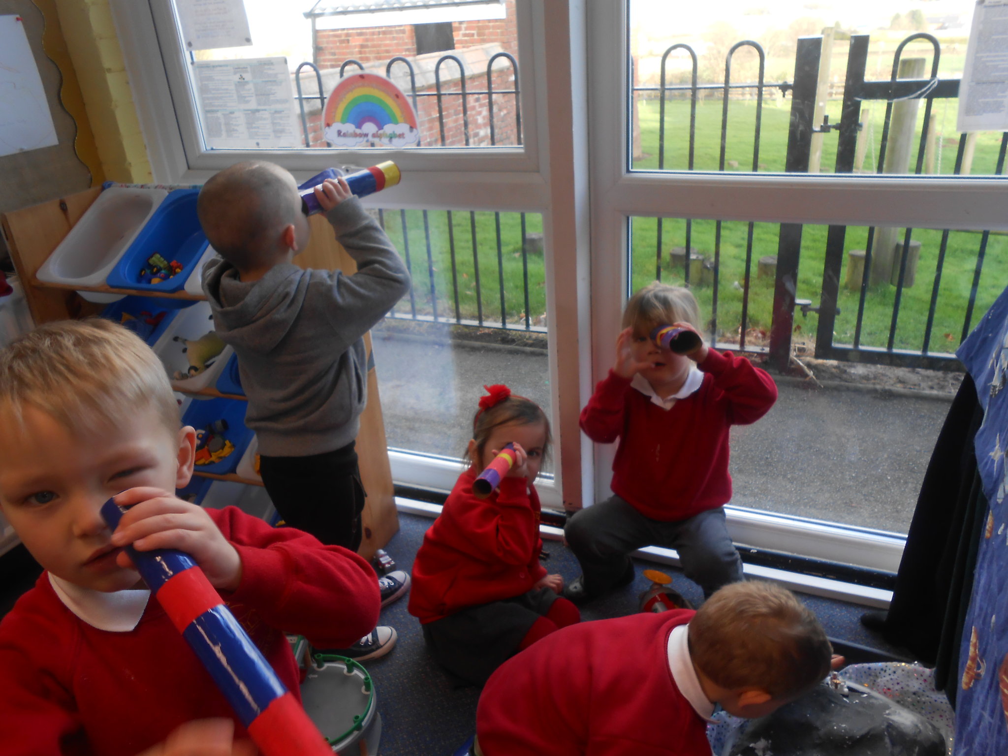 Image of Telescopes at the ready