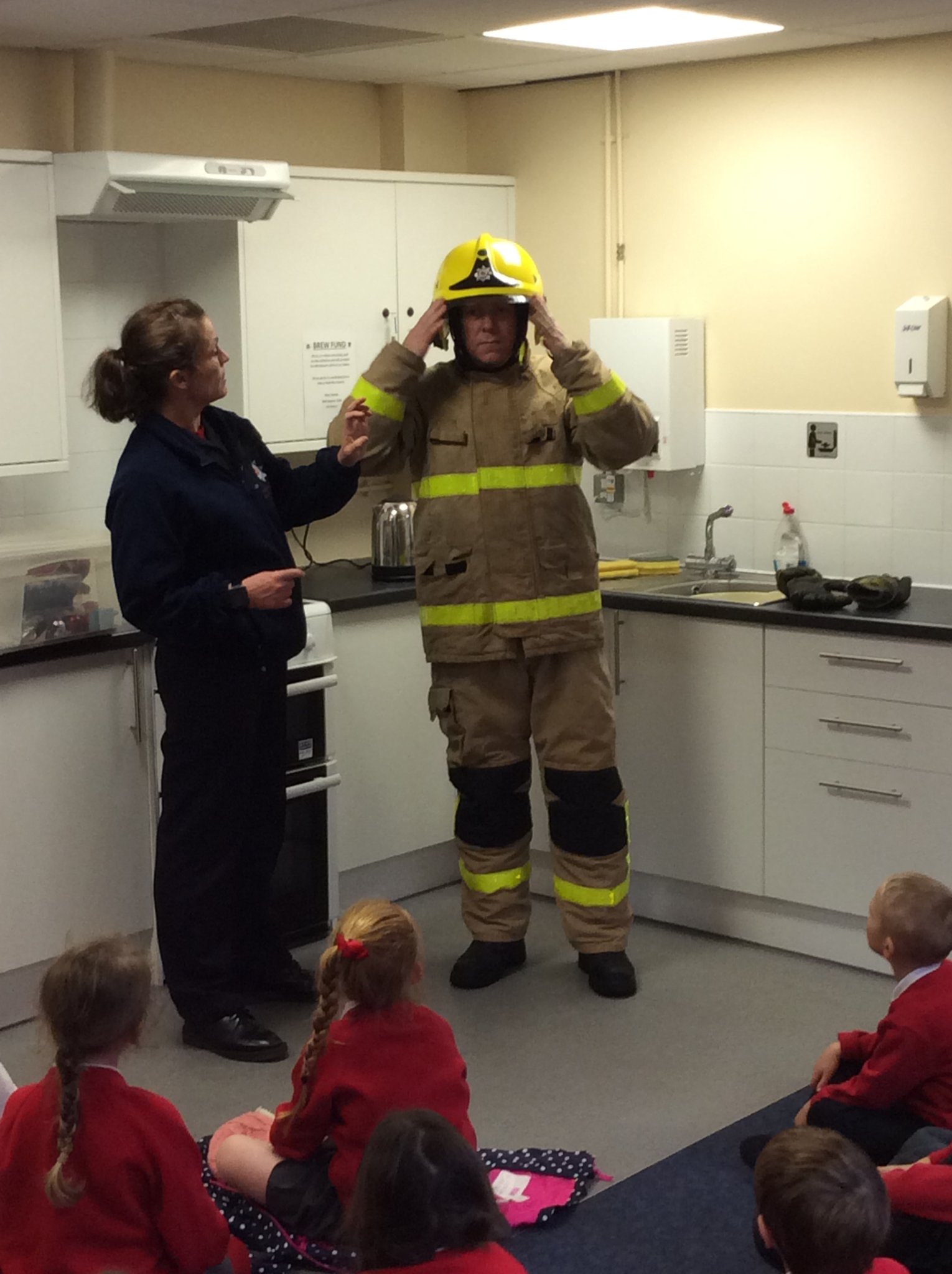Image of Fire Station Visit