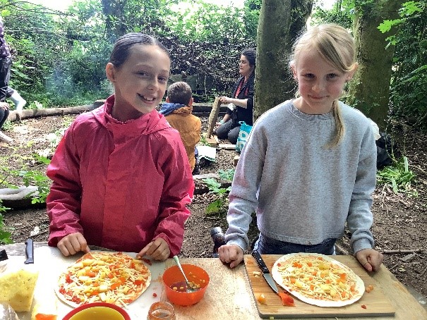 Image of Pizza making!