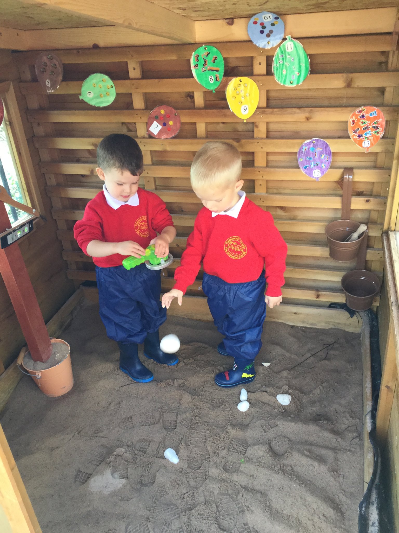Image of Exploring sand