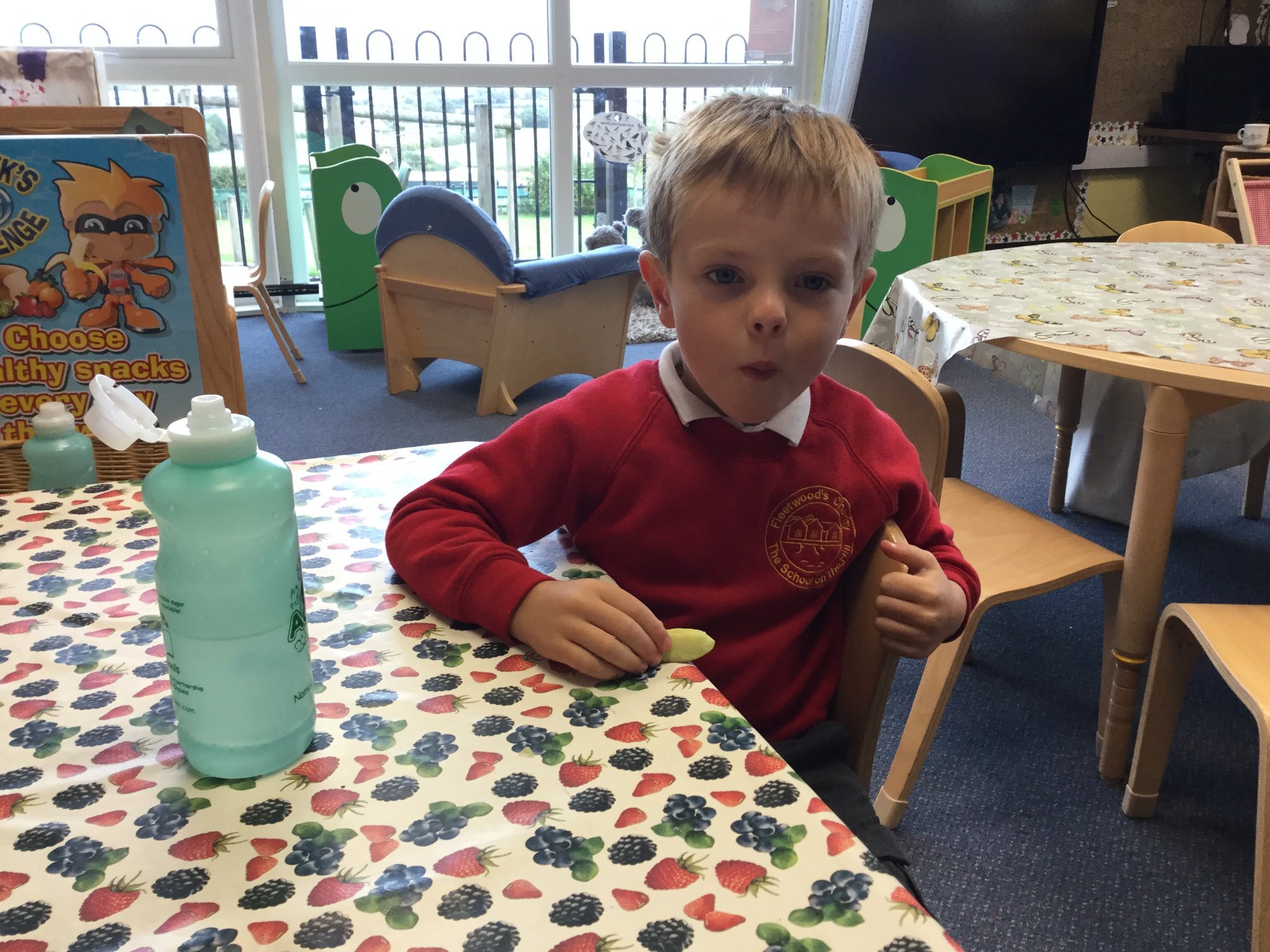 Image of Snack time.