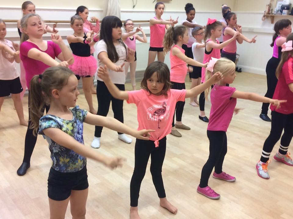 Image of Dance group perform Ariana Grande song