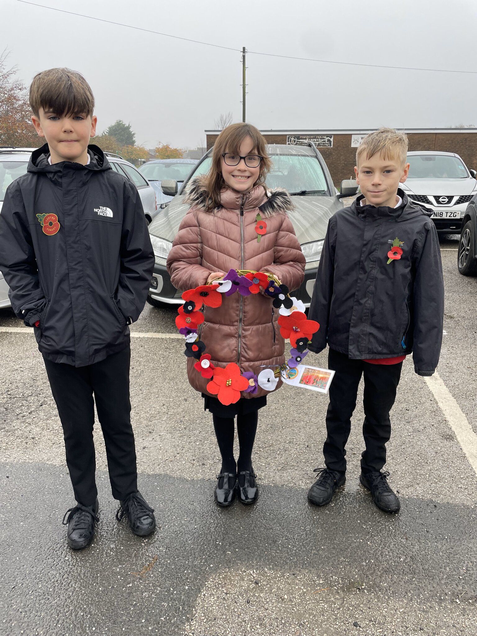Image of Preesall and Knott-End Remembrance Service Parade 2024