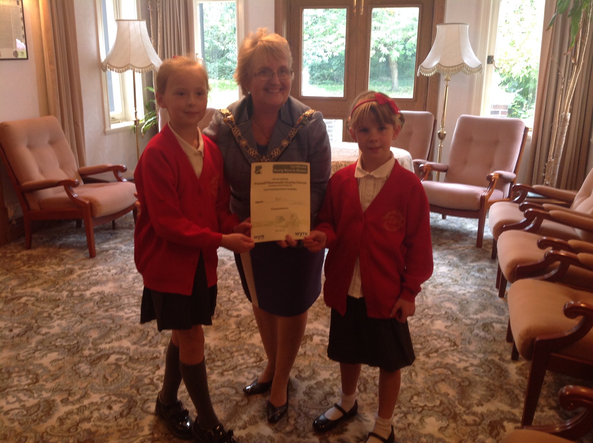 Image of Wyre in Bloom award winners