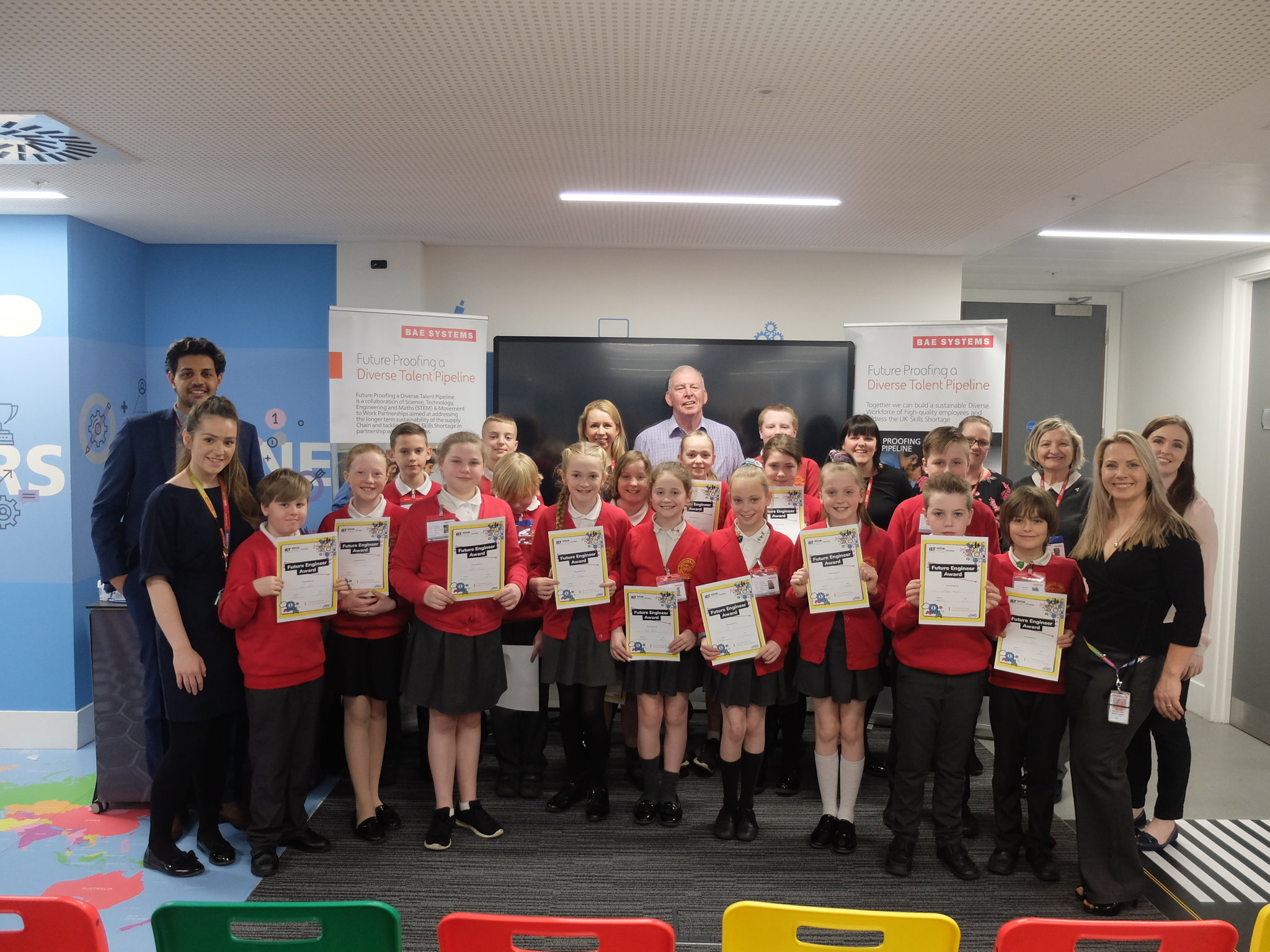 Image of Year 6 visit BAE Systems
