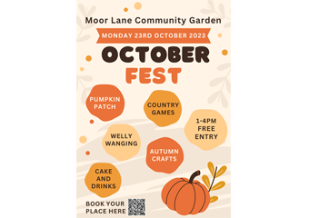 Image of Moor Lane Community Garden - October Fest