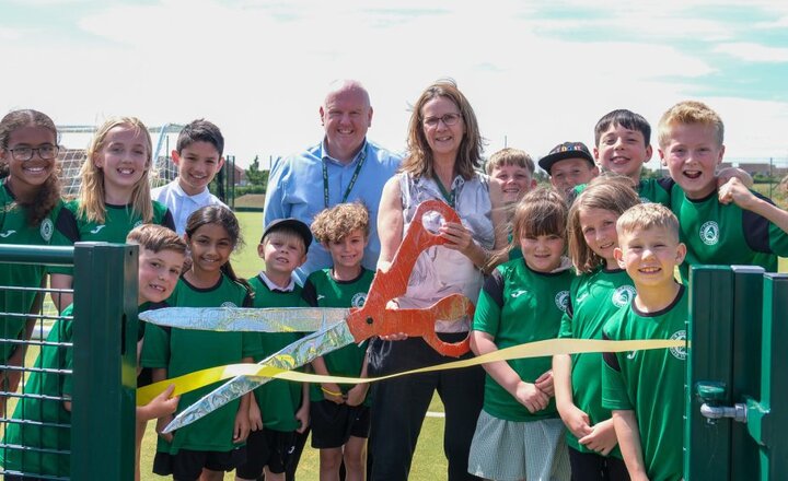 Image of Grand Opening of ‘The Liz Bell Stadium’