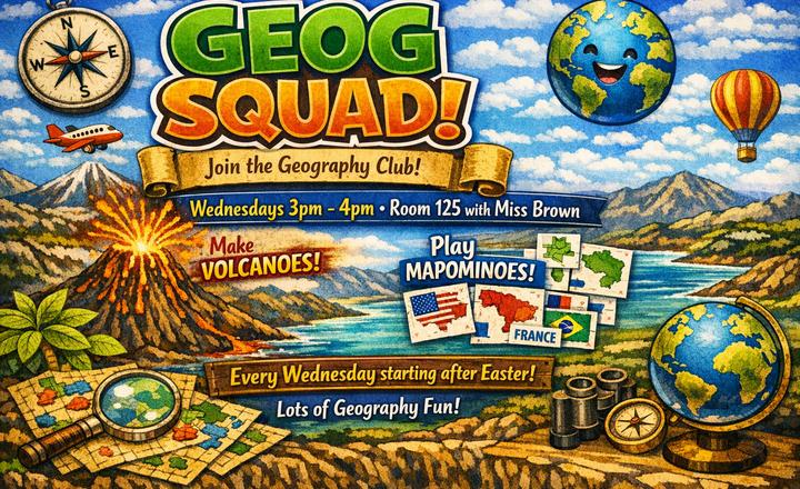 Image of New Club - Geog Squad