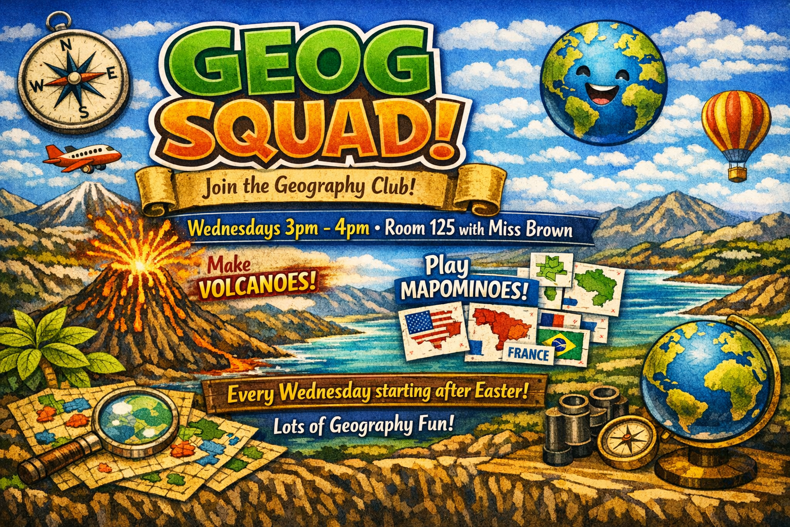 Image of New Club - Geog Squad