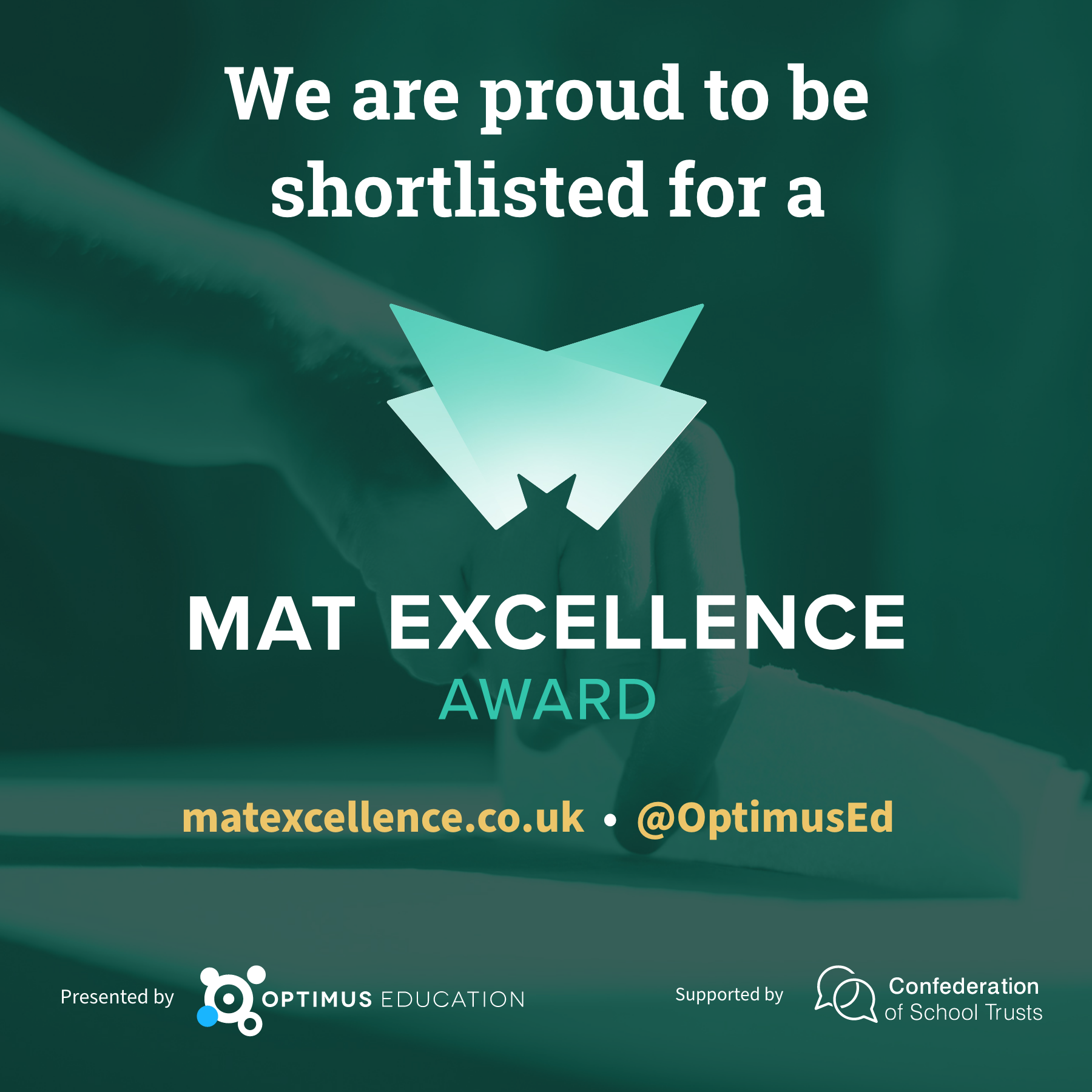 Image of TWHF shortlisted for two MAT excellence awards