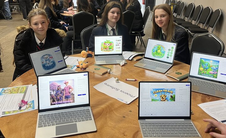 Image of CyberFirst MEGA – Greentech Games: Empowering Year 8 Girls Through Digital Innovation