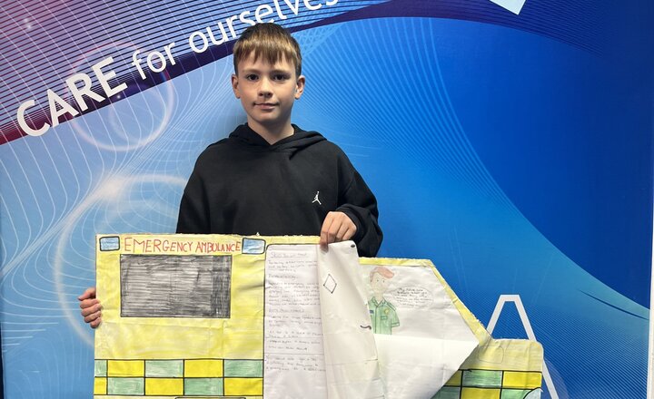 Image of Our Year 8 Pupil Shines in National NHS Competition!