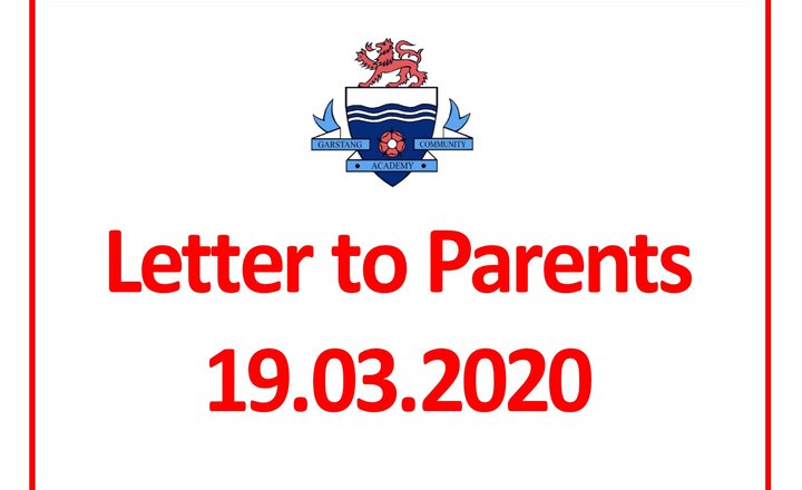 Image of Letter to Parents