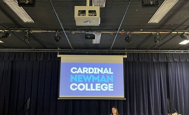 Image of Cardinal Newman College Connects with Future Students at Post-16 Assembly and Lunchtime Drop-In