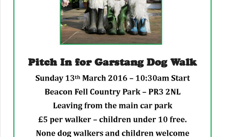 Image of Woofs & Wellies Walk for Pitch In