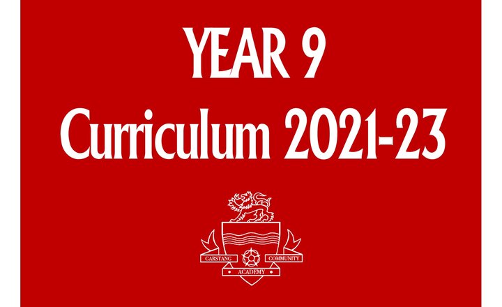 Image of Year 9 Curriculum Booklet