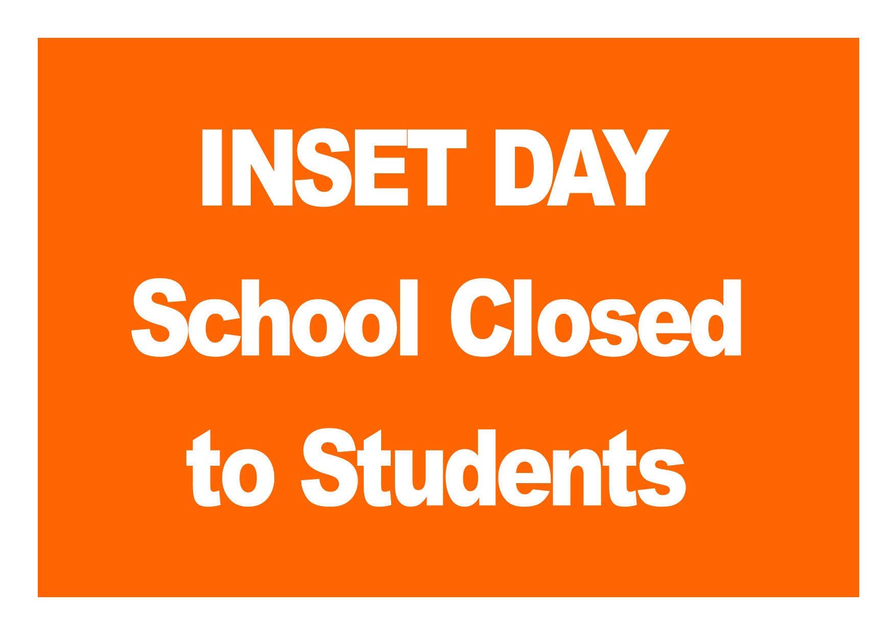 Image of Inset Day