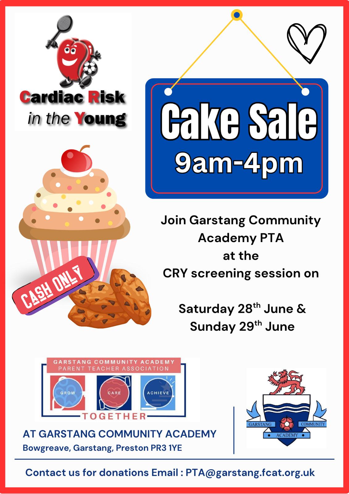Image of PTA Cake Sale