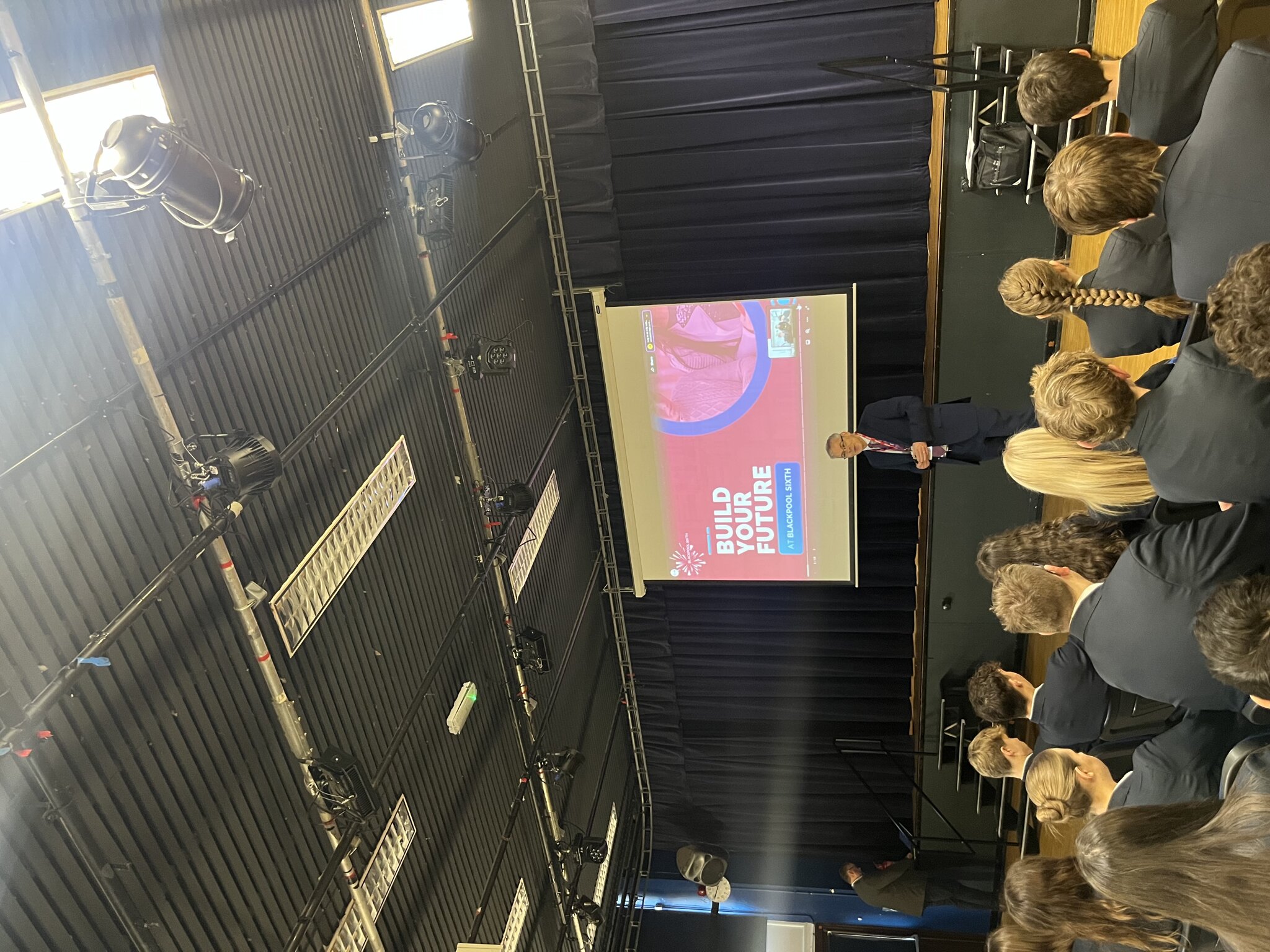 Image of Exploring Your Future: Blackpool Sixth Visits Year 11 Assembly