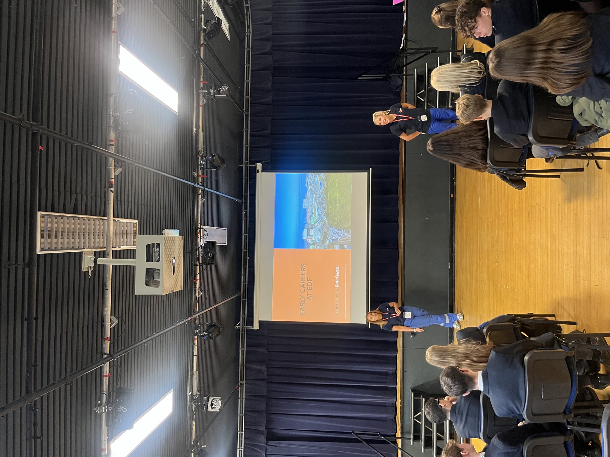 Image of EDF Energises Year 11 Assembly with Apprenticeship Opportunities and Career Insights