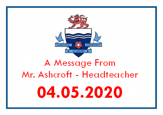 Image of A Message From Mr. Ashcroft - Headteacher