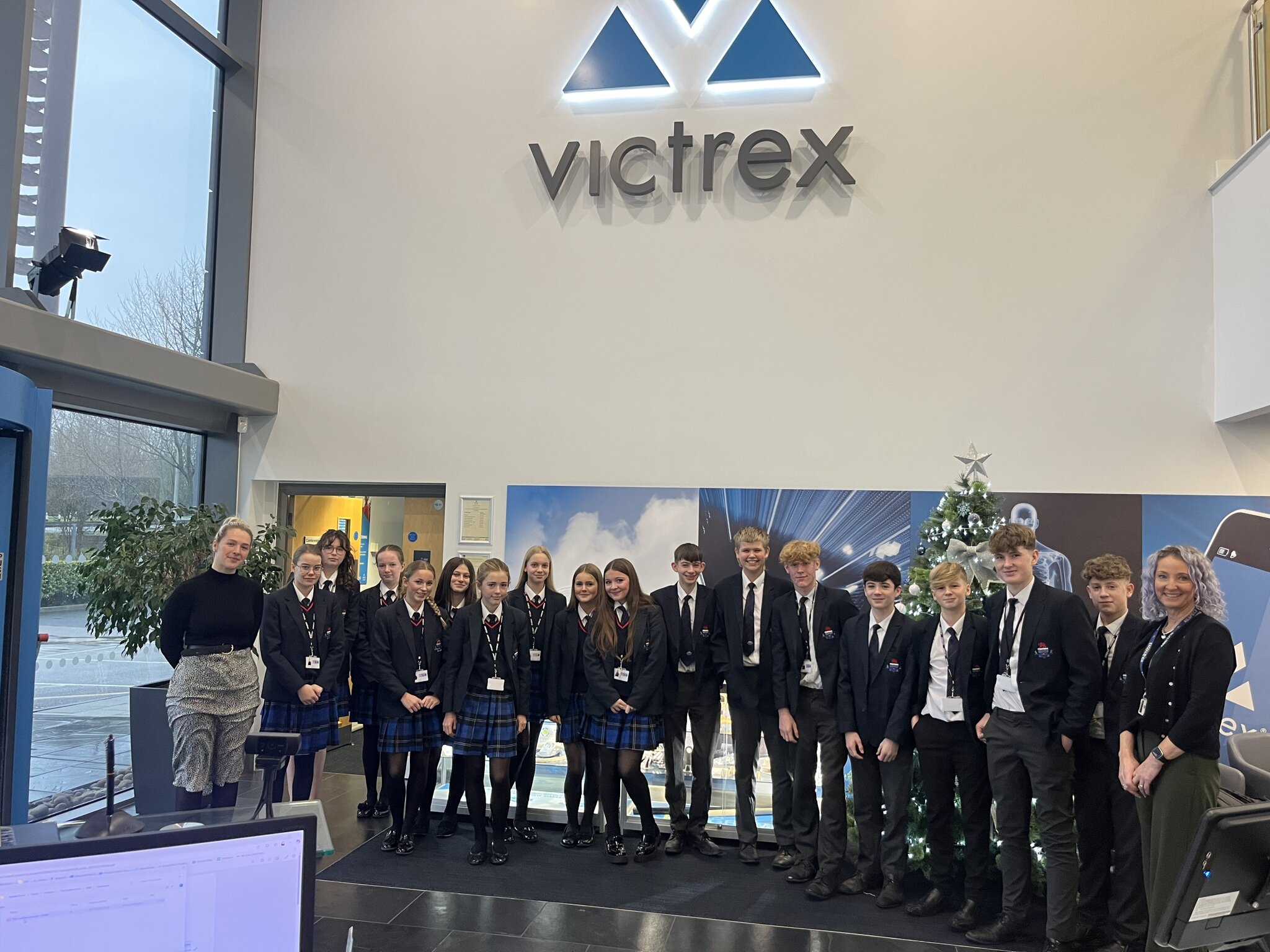 Image of Year 9 Students Dive into STEM Careers at Victrex