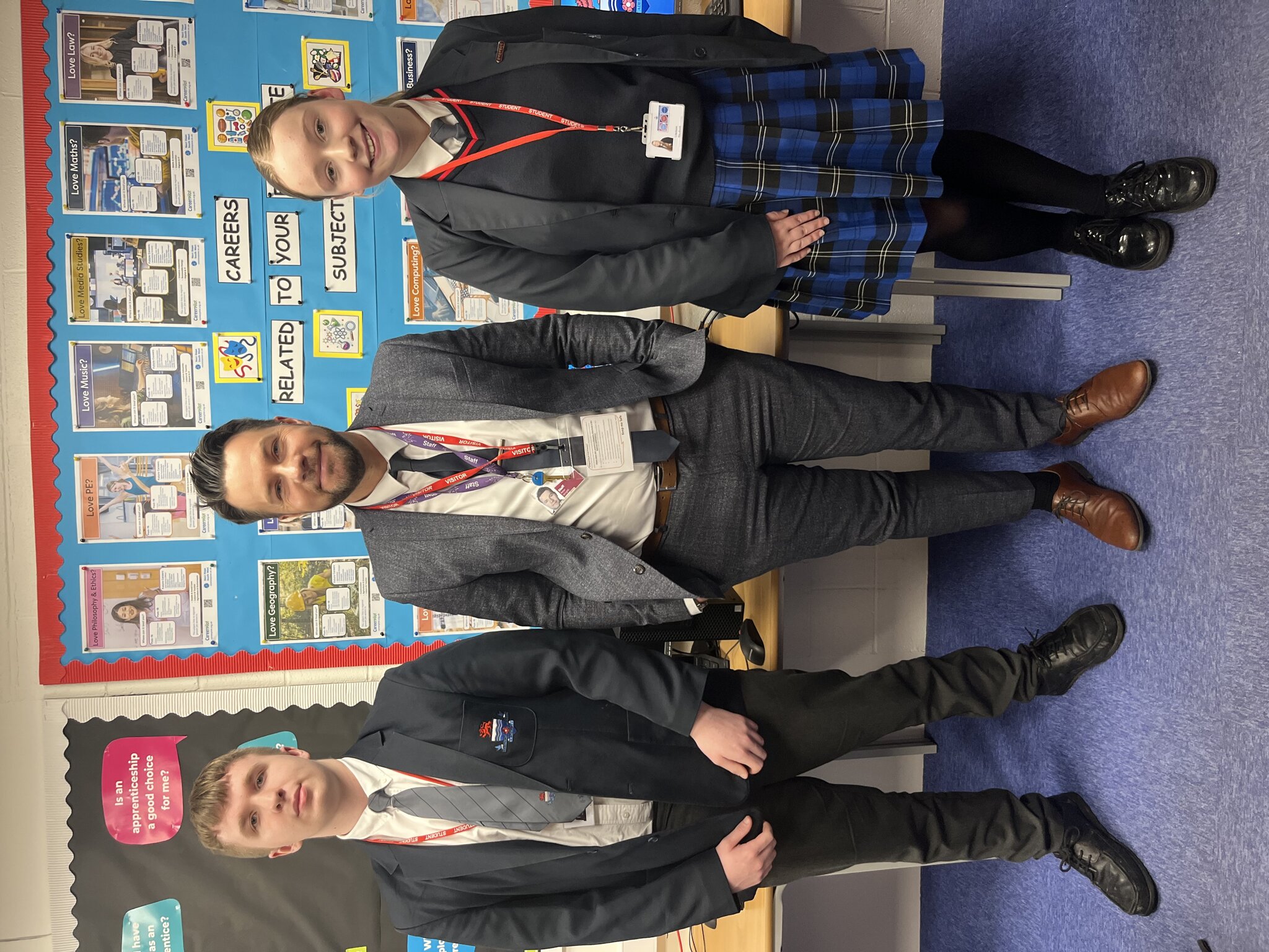 Image of Inspiring Visit from Blackpool Sixth: Spotlight on the Excellence Programme