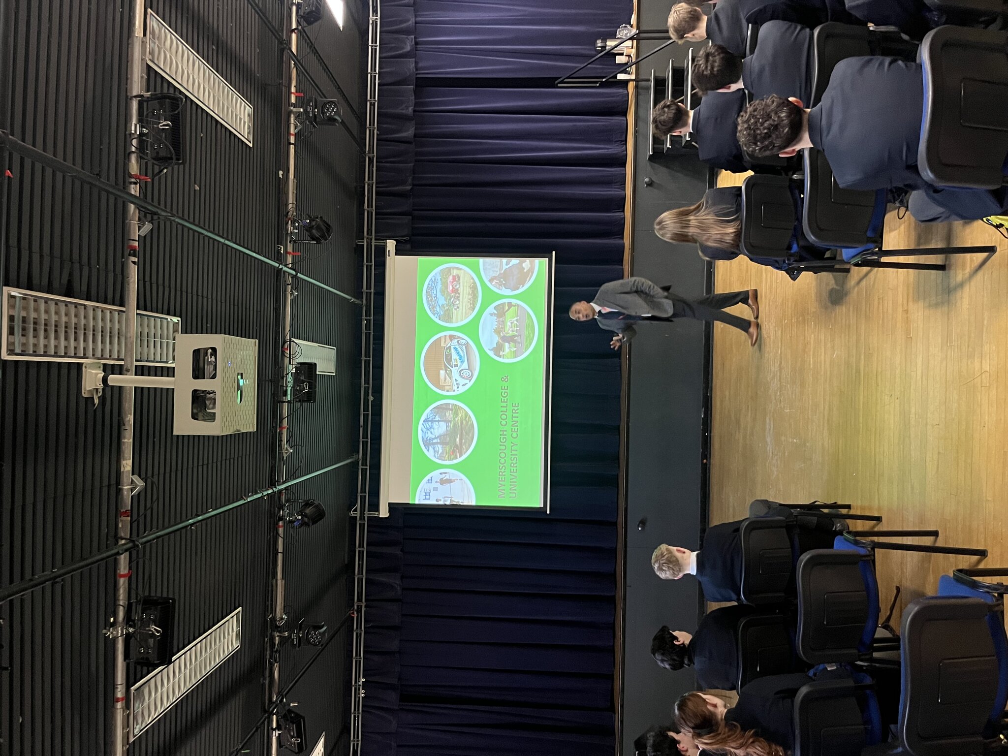 Image of Myerscough College Inspires Year 11 With Motivational Assembly