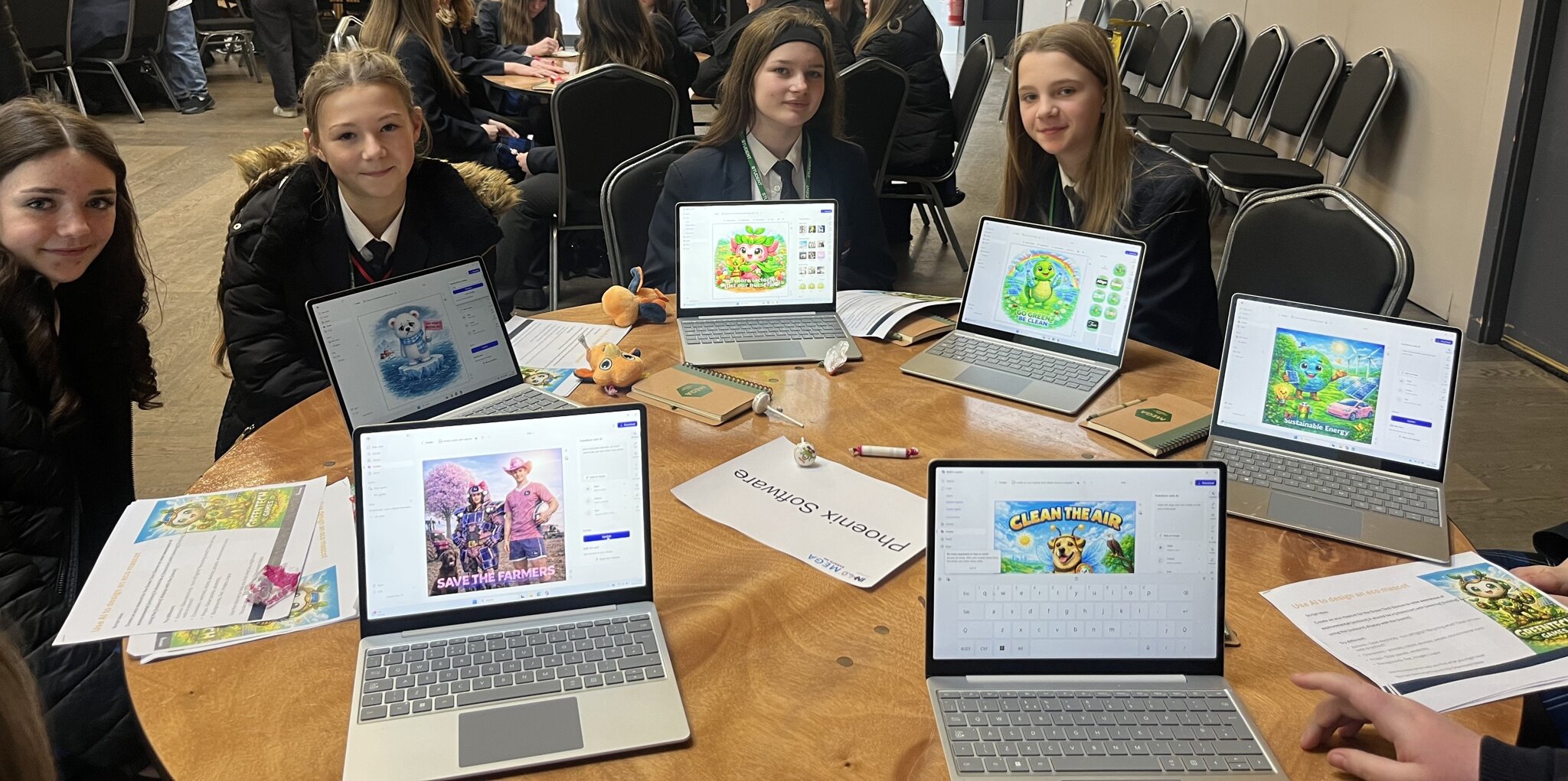 Image of CyberFirst MEGA – Greentech Games: Empowering Year 8 Girls Through Digital Innovation